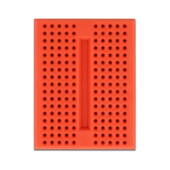 Breadboard DELOCK 18318 – πλακέτα πρωτοτύπων πλαστική χωρίς κόλληση, 36 × 46 × 10 mm, κόκκινη