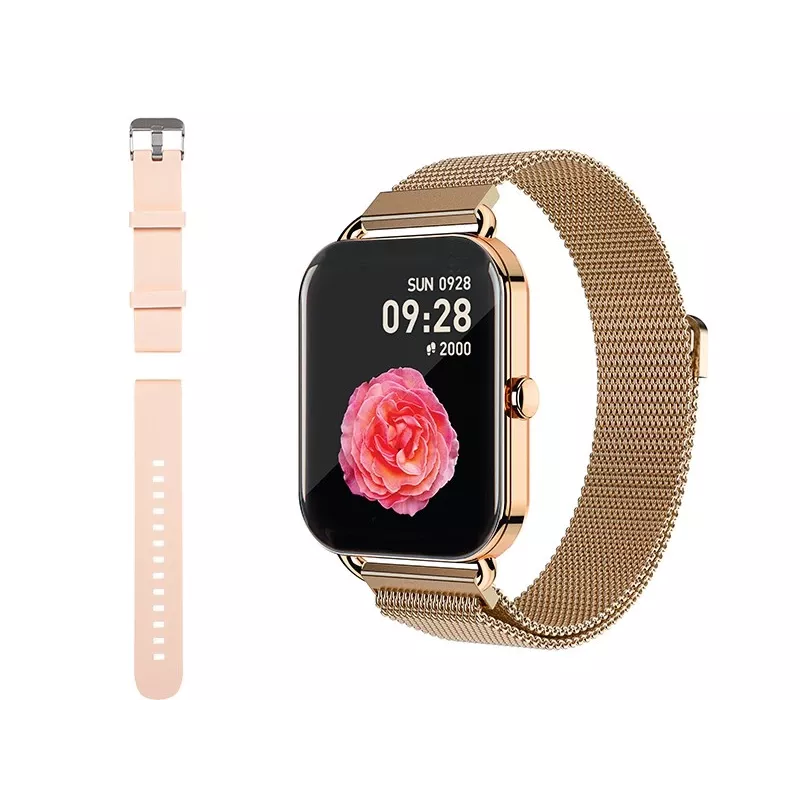 Smartwatch X16 Bluetooth ροζ