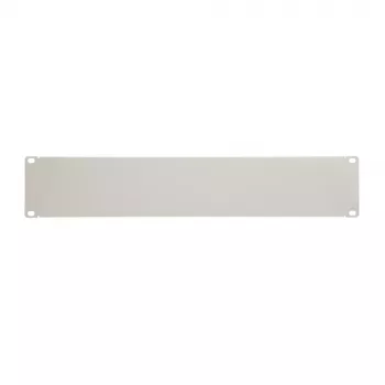 Τυφλό πάνελ rack Extralink Front Blank Panel 2U 19 inch γκρι, 2U, 19 inch, γκρι