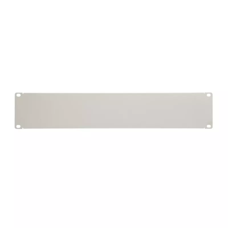 Τυφλό πάνελ rack Extralink Front Blank Panel 2U 19 inch γκρι, 2U, 19 inch, γκρι