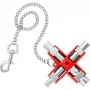 Knipex 00 11 06 Γενικό κλειδί για πίνακες διανομής