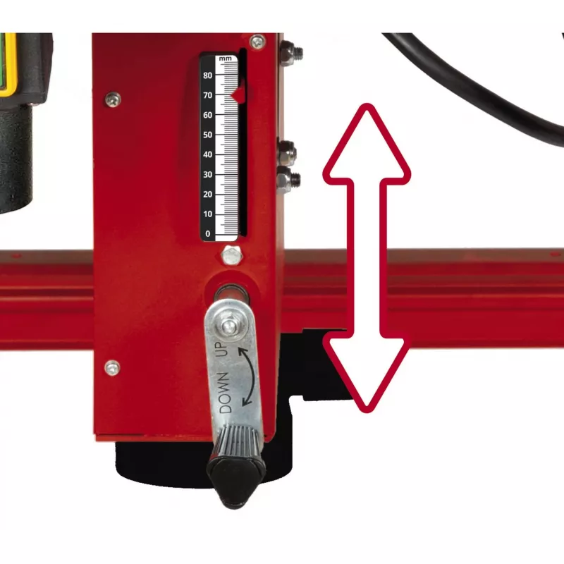 Einhell TE-TS 315 U 4340557 δισκοπρίονο πάγκου, 2200 W, λεπίδα 315 mm, βάθος κοπής 85 mm, κόκκινο/μαύρο