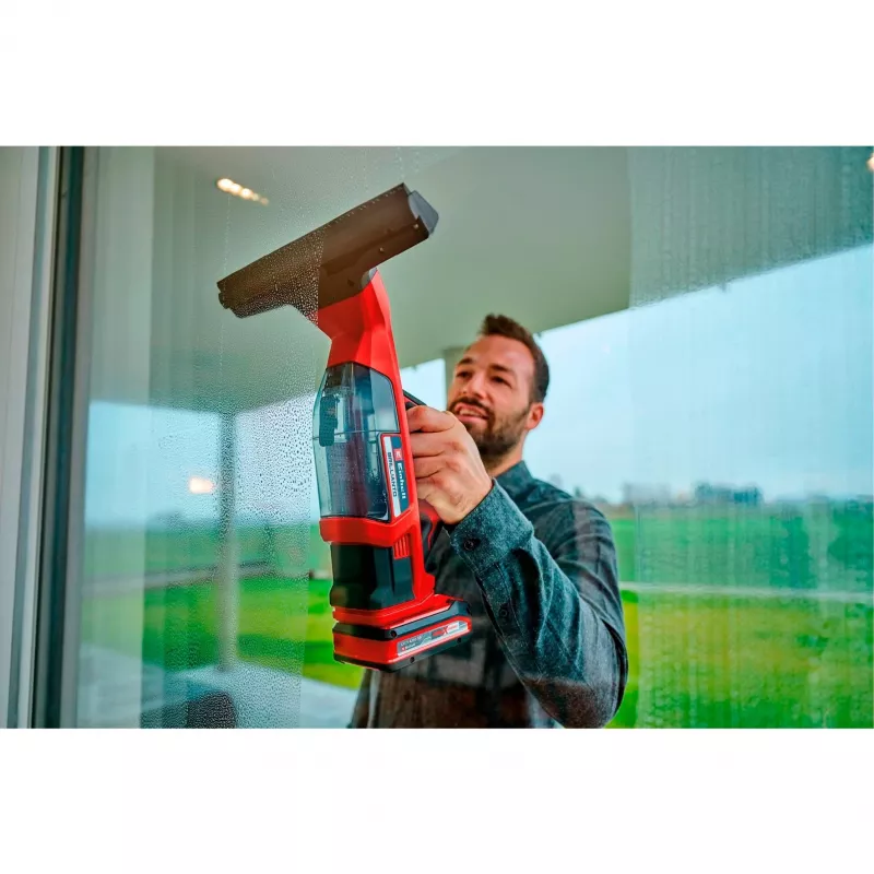 Einhell BRILLIANTO Καθαριστής παραθύρων 0,3 L Μαύρο, Κόκκινο