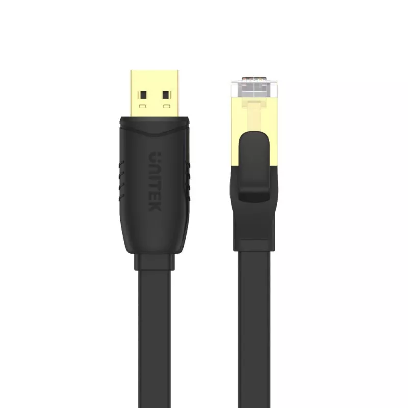 UNITEK Y-SP02001B Καλώδιο Δικτύου Μαύρο 18 m