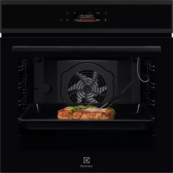 Εντοιχιζόμενος φούρνος Electrolux EOE8P39H μαύρο πυρολυτικός, ηλεκτρικός, πολυλειτουργικός, μαύρο