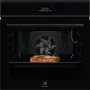 Εντοιχιζόμενος φούρνος Electrolux EOE8P39H μαύρο πυρολυτικός, ηλεκτρικός, πολυλειτουργικός, μαύρο