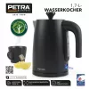 Βραστήρας Petra 1,7 l 3 kW ματ μαύρο