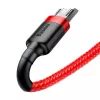 Καλώδιο USB Baseus CAMKLF-C09 2m USB A σε Micro-USB B Κόκκινο