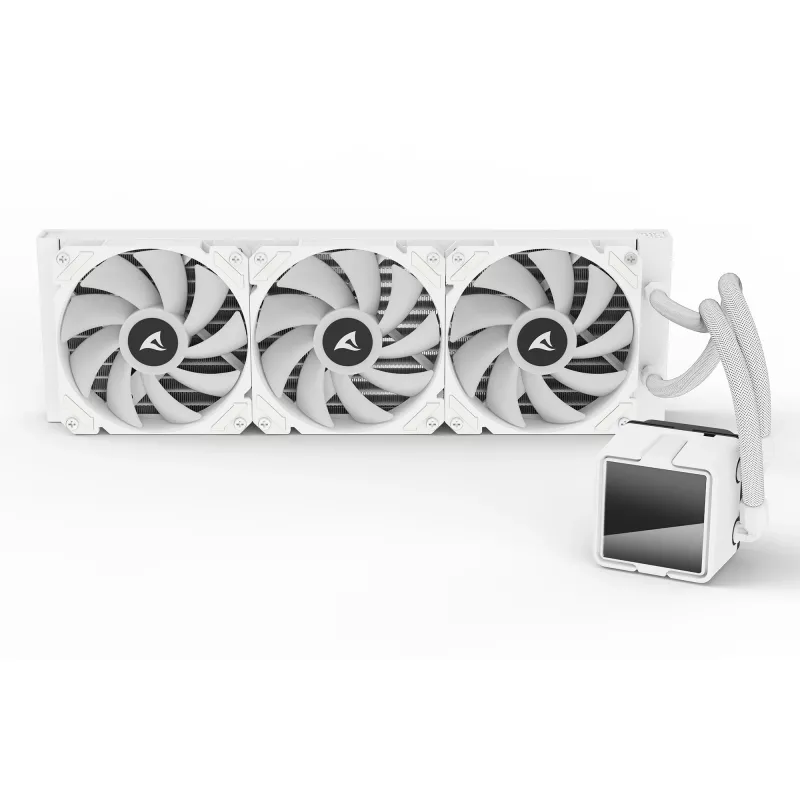 All-in-One Υδρόψυξη CPU Sharkoon S60 ARGB λευκό, ψυγείο 360 mm