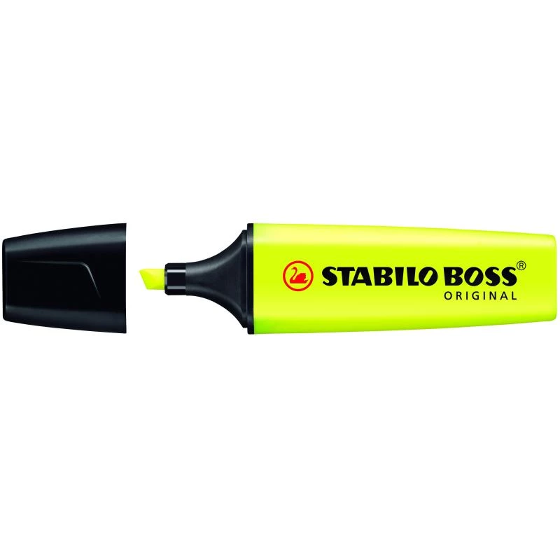 Μαρκαδόρος STABILO BOSS Original Μύτη σφήνας Κίτρινο
