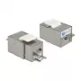 Delock 86404 Keystone-Module RJ45 Secure Cat.6 σε LSA, Λευκό