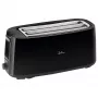 Τοστιέρα Jata JETT1585 2 φετών 1400 W μαύρη κουμπιά περιστροφικός διακόπτης 230 V πλάτος σχισμής 25 cm βάθος σχισμής 3 cm