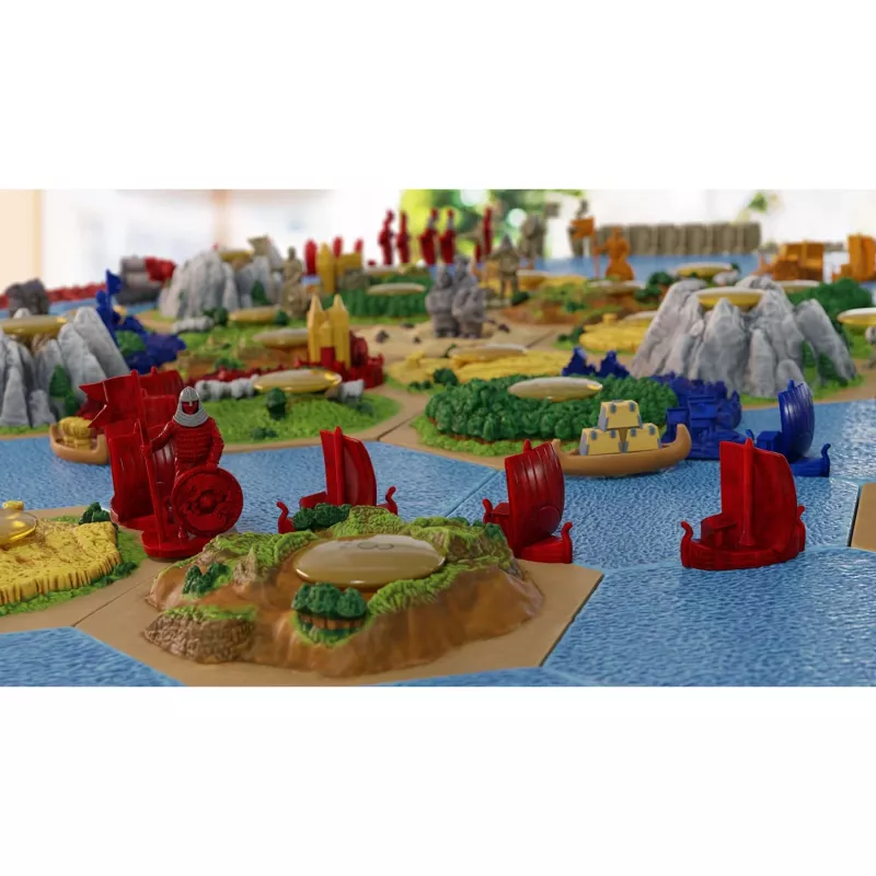 Επιτραπέζιο παιχνίδι Kosmos KOO Catan 3D – Seefahrer + Städte & Ritter σετ επέκτασης