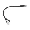Καλώδιο δικτύου LANBERG PCU5-10CC-0025-BK RJ-45 Cat5e U/UTP 0,25 m μαύρο