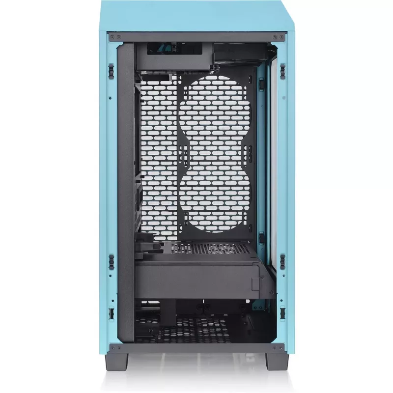 Thermaltake The Tower 200 Τιρκουάζ Tempered Glas