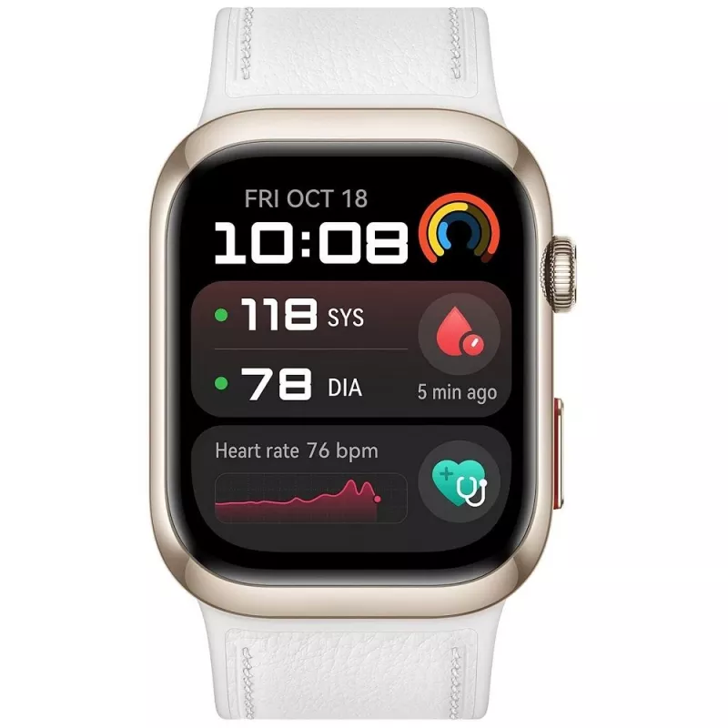 Smartwatch Huawei Watch D2 4.62 cm AMOLED 480 x 408 οθόνη αφής χρυσό