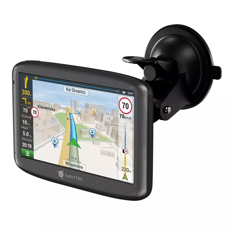 Πλοηγός GPS Navitel Navitel E505 Magnetic – οθόνη αφής TFT 5 ιντσών, 8 GB, MicroSD, Handheld/Σταθερό, 161 g