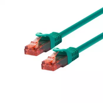 Καλώδιο δικτύου LOGON TCU66U015G Cat6 U/UTP (UTP) πράσινο 1,5 m RJ-45–RJ-45