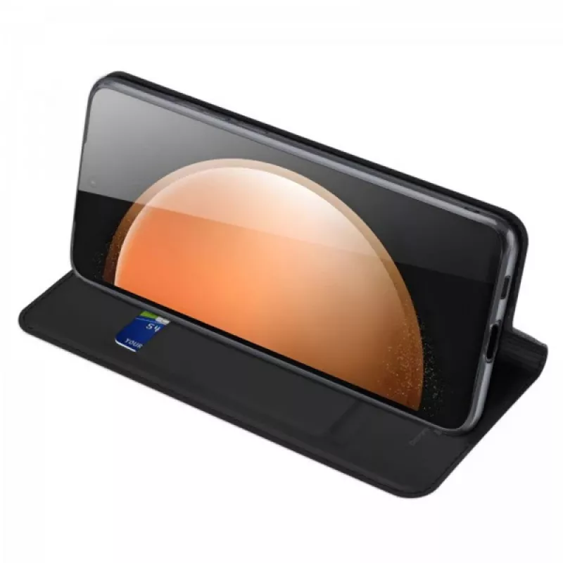 Θήκη πορτοφόλι Nevox για Samsung Galaxy S25 FE, μαύρο (2575)