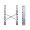 Unitek OT155SL πτυσσόμενη βάση laptop, αλουμίνιο, ασημί