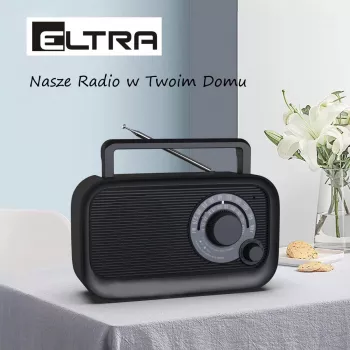 Eltra HANIA μαύρο φορητό ραδιόφωνο (Μοντέλο )
