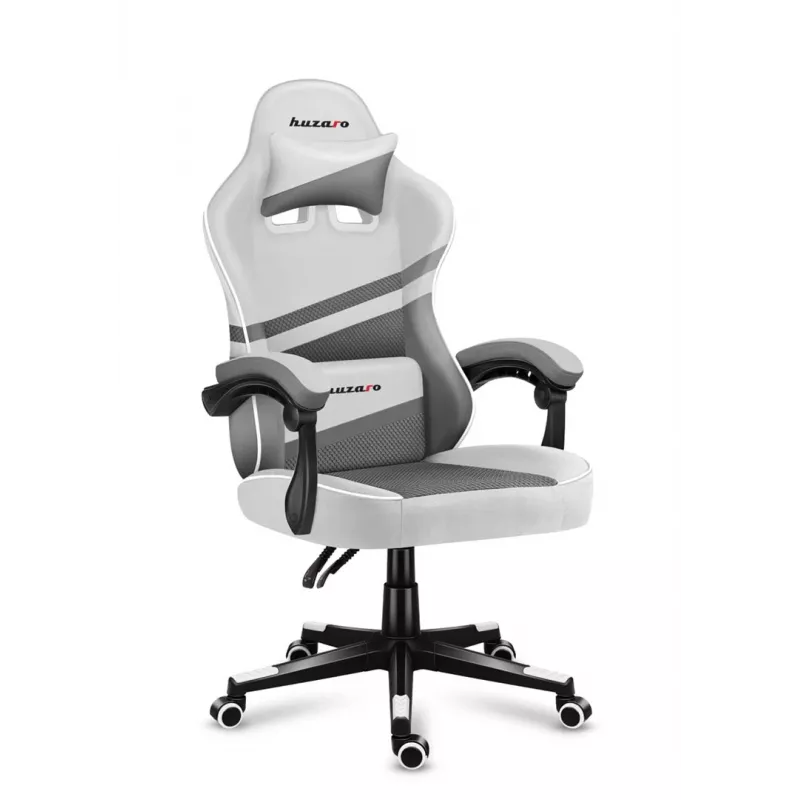 Καρέκλα gaming - Huzaro Force 4.4 λευκή Mesh