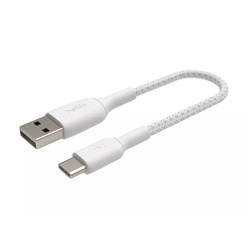 Καλώδιο USB Belkin CAB002BT0MWH 0,15 m USB A USB C Λευκό
