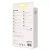 Καλώδιο Baseus Crystal Shine USB σε Lightning, 2,4A, 2m (μωβ)