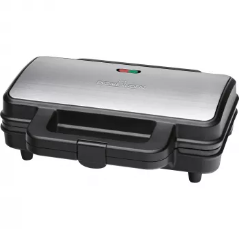 ProfiCook PC-ST 1092 - Τοστιέρα Sandwich - 900 W - Ανοξείδωτο Χάλυβας/Μαύρο