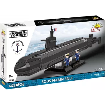 Cobi Blocks Sous-Marin SNLE σετ κατασκευής — 643 τεμάχια