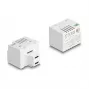 DeLOCK Keystone module 41479 2 x USB Type-C PD 20W λευκό
