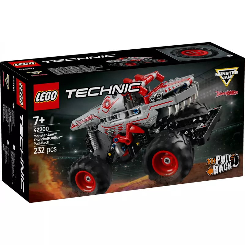 LEGO TECHNIC 42200 Monster Jam™ ThunderROARus™ με μηχανισμό επαναφοράς