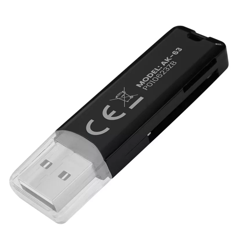 Αναγνώστης καρτών SD, USB 2.0, 480 Mbit/s, AK-63 Savio SAVAK-63