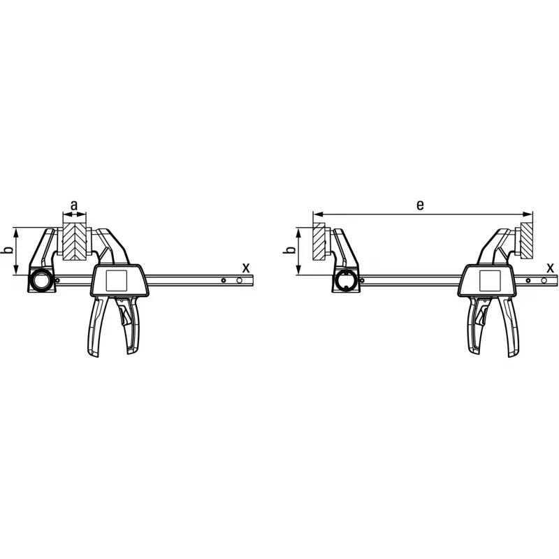 Μέγγενη F Bessey EZXL60-9