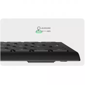 KeySonic KSK-5011ELC (DE) Πληκτρολόγιο Home USB QWERTZ Γερμανικό Μαύρο