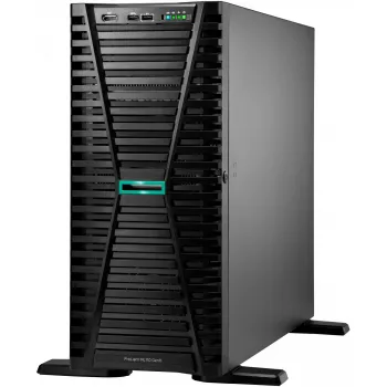 Διακομιστής HPE ProLiant ML110 Gen11 4510 12-Core 1P 64GB-R MR408i-O 8SFF 2x480GB SSD 2x1000W RPS EU