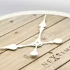NeXtime ρολόι 3134wi Plank, Ø50 cm, επιτοίχιο, λευκό
