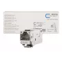Υποδοχή θηλυκή RJ45 METZ CONNECT 130910KZ Ασημί Υποδοχή θηλυκή 12 τεμ.