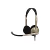 Koss CS100 ενσύρματα ακουστικά on-ear με μικρόφωνο, μαύρο/χρυσό