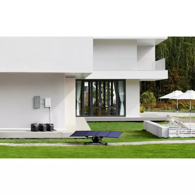 EcoFlow SOLARTS-GM ηλιακός ιχνηλάτης για DELTA / DELTA MAX / DELTA Pro, 2500 mm, μαύρος/ασημί