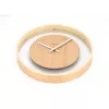 NeXtime ρολόι 3046 Wood Loop, Ø30 cm, Επιτοίχιο, Ξύλο