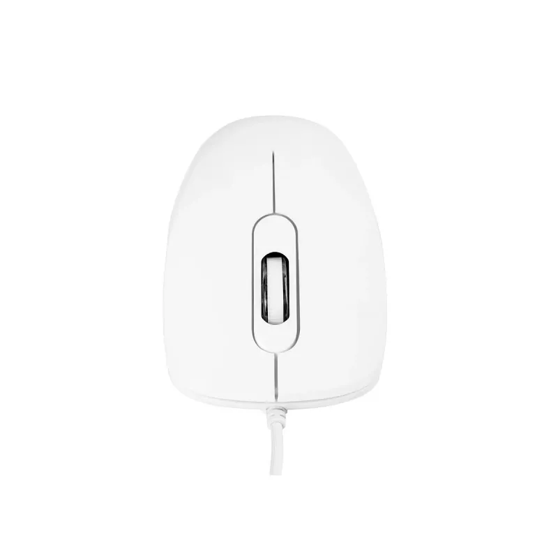 MODECOM M10 M-MC-0M10-200 Ποντίκι (οπτικό, 1000 DPI, λευκό χρώμα) (M-MC-0M10-200)