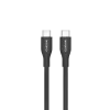 CANYON Καλώδιο CC60SC10 C-C 60W 1m Σιλικόνη Μαύρο
