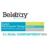 Beldray Dual Compartment Bin LA035235BLKFEU7 5 Λίτρα Μαύρο