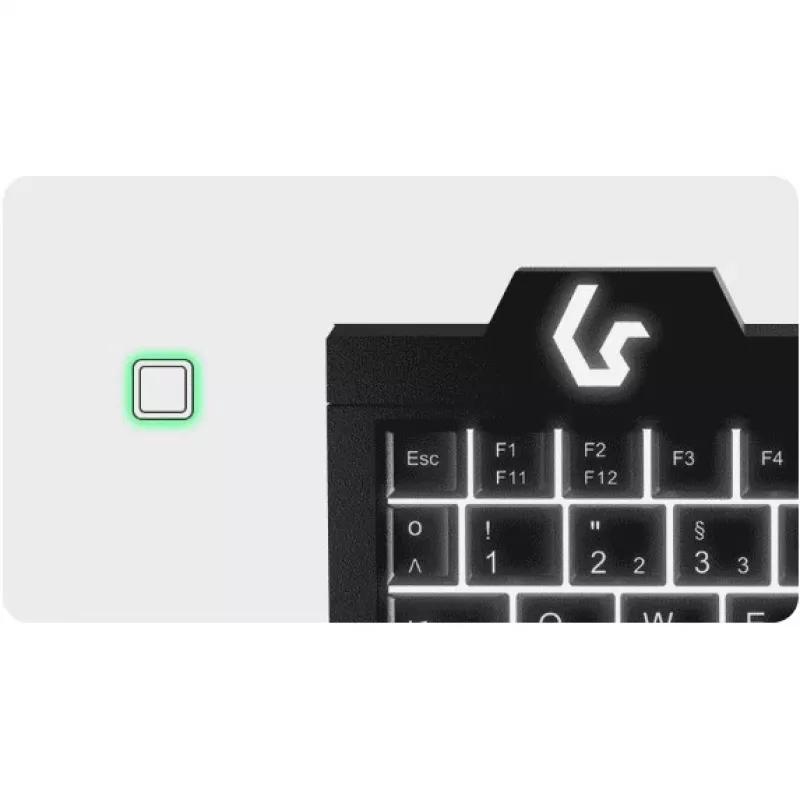 KeySonic KSK-3210ELU (DE) Πληκτρολόγιο Home USB QWERTZ Γερμανικό Μαύρο