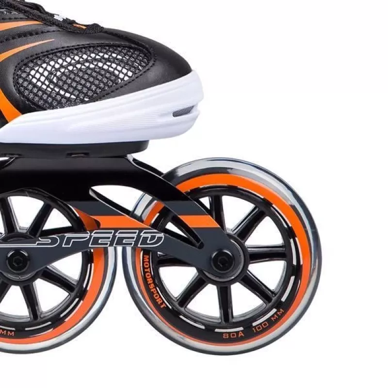 Πατίνια Nils Extreme NA1060S Μαύρο-ΠΟΡΤΟΚΑΛΙ ΜΕΓ. 41