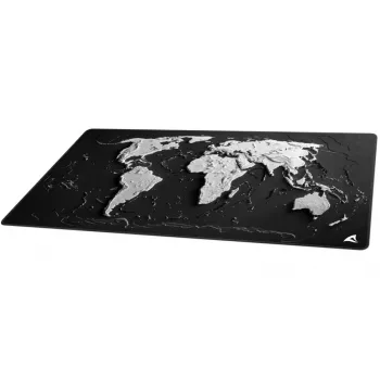 Gaming mouse pad Sharkoon SKILLER SGP40 D14, σχέδιο παγκόσμιου χάρτη, μαύρο/λευκό, 1000 x 500 mm