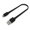 Ματ φλατ καλώδιο - USB-A σε Micro-USB