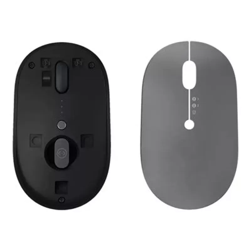 Lenovo Go Multi-Device Ποντίκι Γραφείου Αμφίχειρο RF Wireless + Bluetooth Οπτικό 2400 DPI