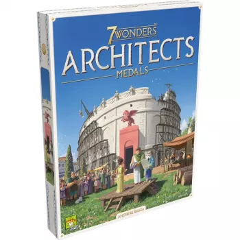 7 Wonders Architects - Medals, επέκταση επιτραπέζιου παιχνιδιού